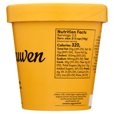 Van Leeuwen Ice Cream, French, Earl Grey Tea 14 Fl Oz