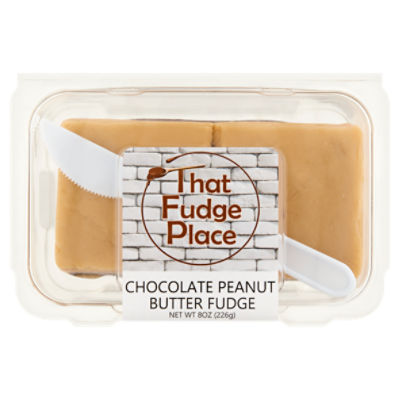 That Fudge Place Chocolate Peanut Butter Fudge, 8 oz
