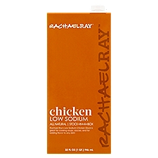 Rachael Ray Stock-in-a-Box All Natural Low Sodium Chicken Stock, 32 fl oz