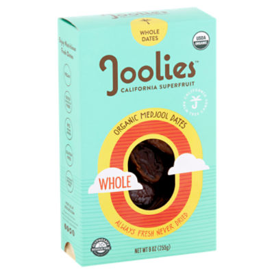 Joolies Organic Medjool Whole, Dates