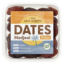 The Date Shoppe Dates , Medjool Pitted , 12 Ounce