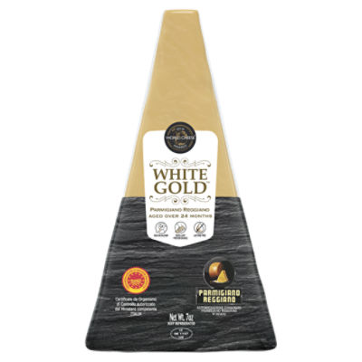 White Gold Parmigiano Reggiano PDO Cheese, 7 oz