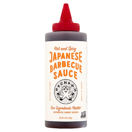 Bachan's Hot and Spicy Japanese Barbecue Sauce, 16 oz