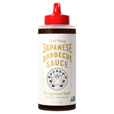 Bachan's Sweet Honey Japanese Barbecue Sauce, 17 oz