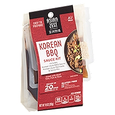 Asian Zest Korean BBQ Sauce Kit, 10 Ounce