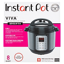 Instant Pot Viva 8 Quart Multi-Use Pressure Cooker