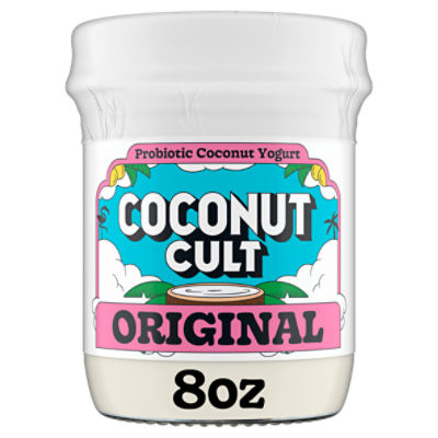 Coconut Cult Original Probiotic Coconut Yogurt, 8 oz