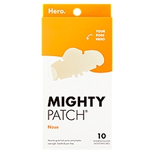 Hero Mighty Patch Hydrocolloid Nose Patches, 10 count