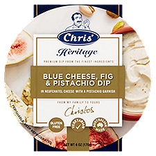 Chris' Heritage Blue Cheese, Fig & Pistachio Dip, 6 oz