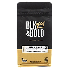BLK & Bold Specialty Medium Ground Coffee, 12 oz