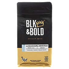 BLK & Bold Coffee, Specialty Light Ground, 12 Ounce