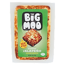 The Big Moo Hoppin' Jalapeño Baked Cheese, 6 oz