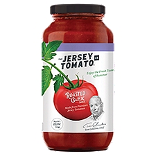 The Jersey Tomato Co. Roasted Garlic Sauce, 25 oz