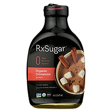 RxSugar Organic Cinnamon Syrup, 16 fl oz