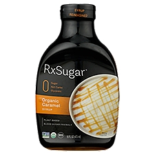 RxSugar Organic Caramel Syrup, 16 fl oz