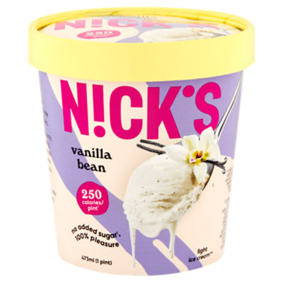 Nick's Swedish Vanilj Ice Cream, 1 pint ShopRite