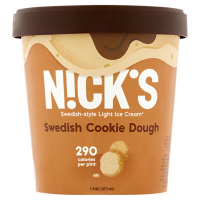 Nick's Swedish Cookie Dough Ice Cream, 1 pint