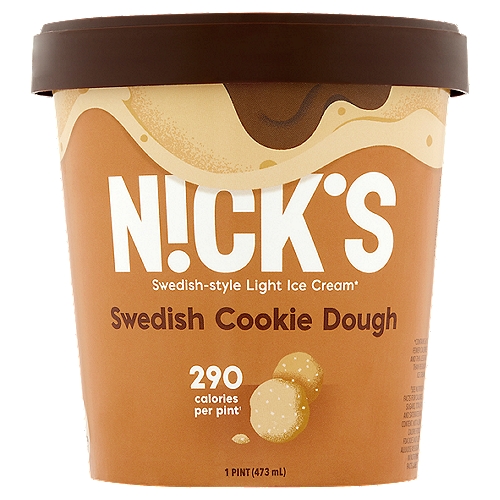 Nick's Swedish Cookie Dough Ice Cream, 1 pint