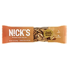 Nick's Peanut Chocolate Swedish-Style Nut Bar, 1.41 oz