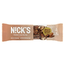 Nick's Almond Chocolate Swedish-Style Nut Bar, 1.41 oz