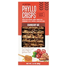 Nu Bake Cranberry Oat Phyllo Crisps, 2.8 oz