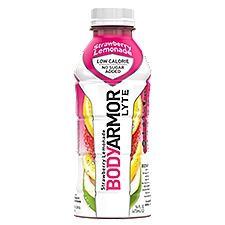 Bodyarmor Lyte Strawberry Lemonade, Sports Drink, 16 Fluid ounce