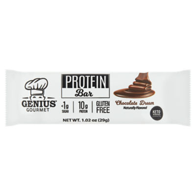 Genius Gourmet Chocolate Dream Keto Bar, 1.06 oz