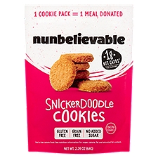 Nunbelievable Snickerdoodle Cookies, 2.26 oz