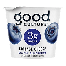 Good Culture Simply Blueberry Cottage Cheese, 5 oz