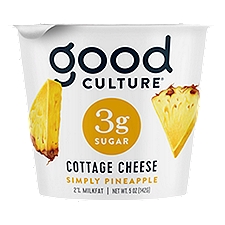 Good Culture Simply Pineapple Cottage Cheese, 5 oz