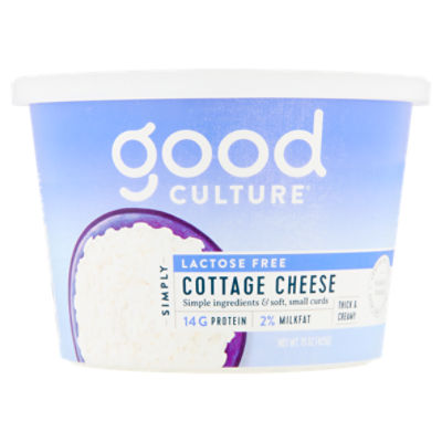 Good Culture Simply Lactose Free Cottage Cheese, 15 oz