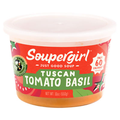Soupergirl Tuscan Tomato Basil Soup, 16 oz