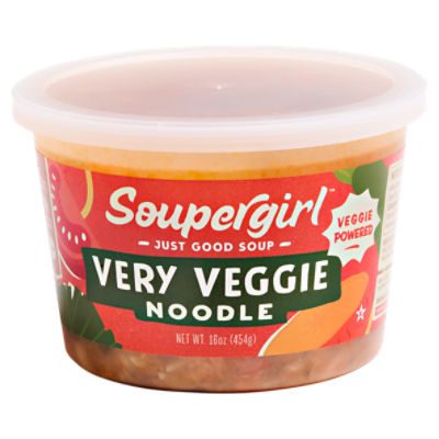 Soupergirl Very Veggie Noodle Soup, 16 oz