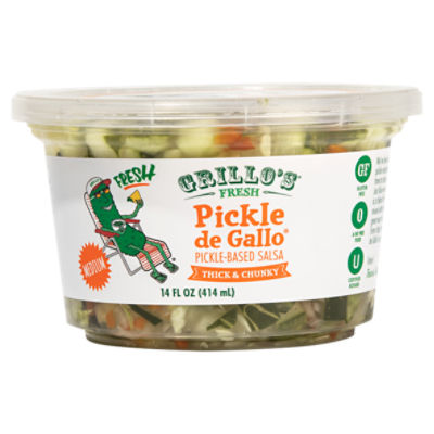 Grillo's Fresh Pickle-Based Salsa, 14 fl oz