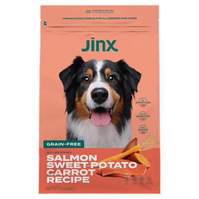 Jinx Salmon Sweet Potato Carrot Recipe Dog Food, 4 lbs