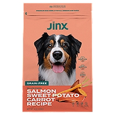 Jinx Salmon Sweet Potato Carrot Recipe Dog Food, 4 lbs