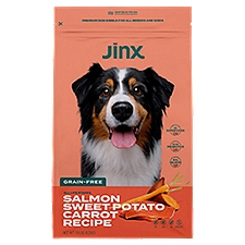 Jinx Salmon Sweet Potato Carrot Recipe Dog Food, 11.5 lbs