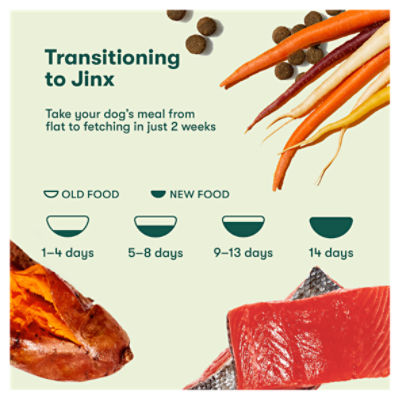 Jinx Salmon Sweet Potato Carrot Recipe Dog Food 11.5 lbs ShopRite