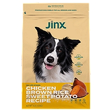 Jinx Chicken Brown Rice Sweet Potato Recipe Dog Food, 4 lbs