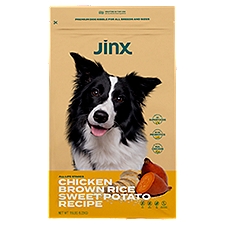 Jinx Chicken Brown Rice Sweet Potato Recipe Dog Food, 11.5 lbs