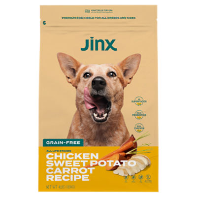 Grain free chicken and sweet potato dog clearance food