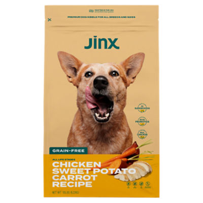 Jinx Chicken Sweet Potato Carrot Recipe Dog Food, 11.5 lbs, 11.5 Pound