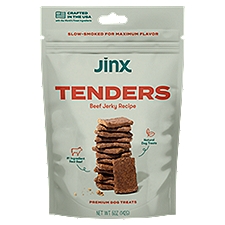 Jinx Beef Jerky Recipe Tenders Premium Dog Treats, 5 oz