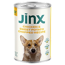 Jinx Chicken & Sweet Potato Chopped Recipe Grain Free Dog Food, 13 oz