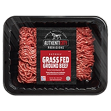 Authenticity Provisions Natural Grass Fed Ground Beef, 16 oz