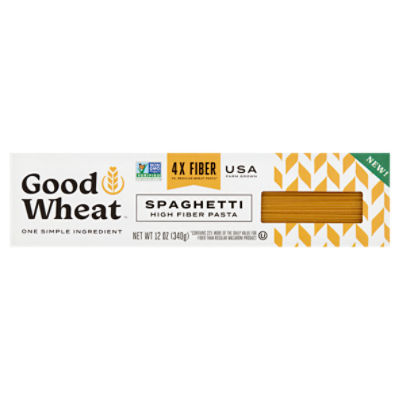 GoodWheat Spaghetti High Fiber Pasta, 12 oz