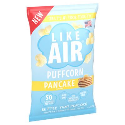 Like Air Puffcorn (Pancake) | 2 4oz Bags | 50 Calories Per Cup | Gluten  Free | Nothing Artificial