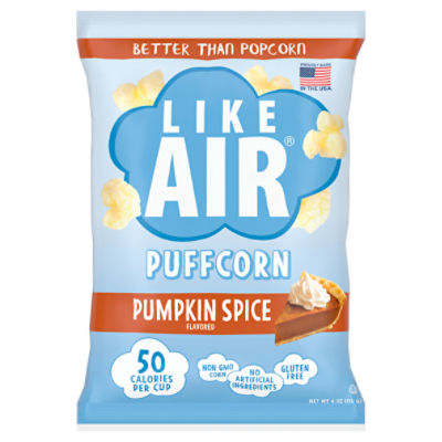 Like Air Pumpkin Spice Flavored Puffcorn, 4 oz