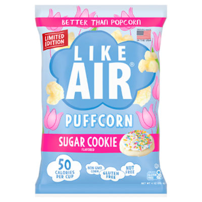 Like Air Sugar Cookie Flavored Puffcorn Limited Edition, 4 oz