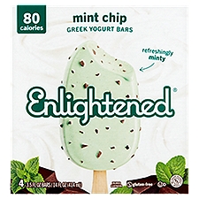 Enlightened Mint & Cookies Greek Yogurt Bars, 3.5 fl oz, 4 count